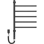 Sche - serviettes lectrique avec 5 barres porte - serviettes chauffant pivotant  180 , 82w 42 66cm ...