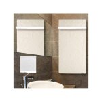 Valderoma - s�che - serviette � inertie wifi natura blanc 800w vertical nb08blw