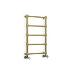 Matisre - sche - serviette mixte laiton bross de 1170mm de haut / 504 mm large - 210 watt - ret1170 ...