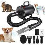 Lucn - schoir  chien 2800w blaster sche cheveux de toilettage pour animaux domestiques, souffleur ...