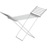 Homcom - schoir tendoir  linge lectrique chauffant pliable 2 ailes repliables 230w 45 - 55c aluminium ...