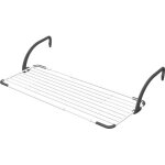 S�choir � linge de balcon extensible vileda  brezza extend  noir 20 m