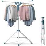 Séchoir à linge etendoir à linge pliable intérieur et extérieur, sèche linge avec 4 bras de crochet, ... Séchoir à linge etendoir à linge pliable intérieur et extérieur, sèche linge avec 4 bras de crochet, ...