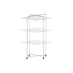S�choir � linge tour 30m ? structure en acier plastifi� ? pliable pour espaces r�duits ? accessoire de ...