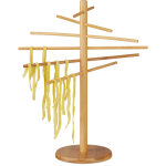 Schoir  ptes bambou, 12 bras, tendoir nouilles pliable, scher spaghettis, hauteur 41 cm, bois, nature ...