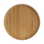 Secret de gourmet - lot de 6 assiettes 'bambou' 26cm naturel Secret de gourmet - lot de 6 assiettes 'bambou' 26cm naturel