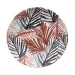 Secret de gourmet - lot de 6 assiettes creuses 'alicante' 20cm multicolore