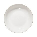 Secret de gourmet - lot de 6 assiettes creuses 'petit salon' 20cm blanc