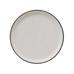 Secret de gourmet - lot de 6 assiettes � dessert 'alix' 20cm blanc