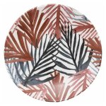 Secret de gourmet - lot de 6 assiettes � dessert 'alicante' 20cm multicolore