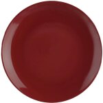 Secret de gourmet - lot de 6 assiettes � dessert 'colorama' 19cm rouge