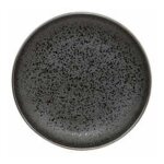 Secret de gourmet - lot de 6 assiettes  dessert 'loft' 17cm noir