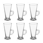 Secret de gourmet - lot de 6 verres 'mazagran' 36cl transparent Secret de gourmet - lot de 6 verres 'mazagran' 36cl transparent
