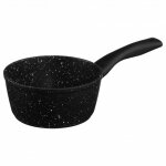Secret de gourmet - casseroles en alu forgé caractère casserole en alu forgé 16 cm - gris Secret de gourmet - casseroles en alu forgé caractère casserole en alu forgé 16 cm - gris