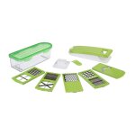 Secret de gourmet - mandoline multi découpe - 10 pièces - ustensiles de cuisine - livraison gratuite Secret de gourmet - mandoline multi découpe - 10 pièces - ustensiles de cuisine - livraison gratuite