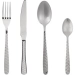 Secret de gourmet - mnagre 24 pices en inox modle flora - couverts lgants pour la cuisine et la ...