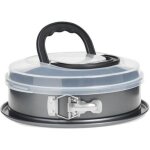 Secret de gourmet - moule � g�teau avec couvercle et poign�e, � 26 cm, m�tal