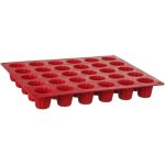 Secret de gourmet - moule en silicone pour 30 cupcakes et cannelés, ultra résistant, facile à démouler, ... Secret de gourmet - moule en silicone pour 30 cupcakes et cannelés, ultra résistant, facile à démouler, ...