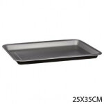 Secret de gourmet - plaque rectangulaire signature 35 x 25 cm blanc