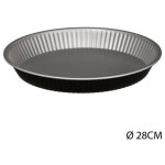 Plat à tarte signature 28 cm secret de gourmet blanc Plat à tarte signature 28 cm secret de gourmet blanc