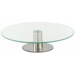 Plateau tournant en verre - d 30 cm - livraison gratuite
