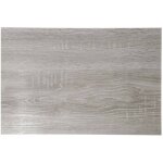 Secret de gourmet - set de table rectangulaire bois gris