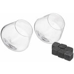 Secret de gourmet - verres � whisky et cubes, set de barman
