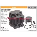 Segments de cylindre � piston stihl fs 75 80 85 fr moteur de d�broussailleuse 85 015704