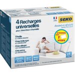 Recharges universelles pour absorbeur humidit� neutres 4dont 1 offerte