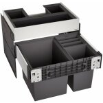 Blanco - select - poubelle encastrable, diviséee, volume de 46 l 526210 Blanco - select - poubelle encastrable, diviséee, volume de 46 l 526210
