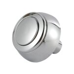 S�lection cazabox - bouton poussoir chrom� m�canisme de chasse wc, simple volume