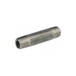 Mamelon filet� inox � visser mm3 / 4 - lg 40 mm