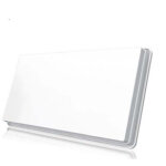 Selfsat parabole satellite plate 1 sortie avec lnb int�gr� + kit fixation fen�tre