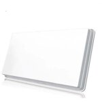 Selfsat parabole satellite plate 2 sortie avec lnb int�gr� + kit fixation fen�tre