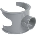 Nicoll - selle 90degre pour tuyau 75 / 80 sortie 40 sl874 Nicoll - selle 90degre pour tuyau 75 / 80 sortie 40 sl874