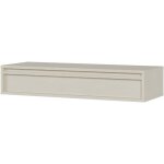 Selsey evo - table console - 90 cm - avec tiroir - suspendu - crème Selsey evo - table console - 90 cm - avec tiroir - suspendu - crème