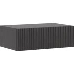 Selsey ? table de chevet suspendue 50 cm ? 1 tiroir avec syst�me push to open ? panneau stratifi� et ...