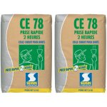 Semin - enduit pour joints de plaques de pl�tre ce 78 - temps de prise 2 heures - sac de 25 kg (lot de ...