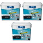 Semin - enduit de lissage finition des murs - int�rieur - seau 10 kg (lot de 3)