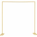 Arche de mariage, support de n?ud carr, 3, 0 x 3, 0 m support de n?ud de ballon en mtal, cadre d'anneau ...