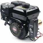 Moteur  essence  arbre horizontal, 212cc 7. 5hp go kart gas motor engine, ohv recoil / electric start ...