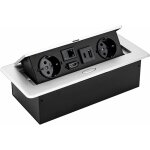 Senderpick - prise de table cache, prise intgre prise de table pop - up avec 2 prises eu 16a, lan, ...