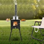 R�chaud � bois de camping, petit r�chaud de tente, petit r�chaud � bois, r�chaud de camping, r�chaud ...