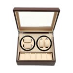 Senderpick - remontoir automatique de montres accessoires rotatifs silencieux 4 + 6 montres boîte de ... Senderpick - remontoir automatique de montres accessoires rotatifs silencieux 4 + 6 montres boîte de ...