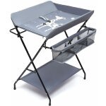 Senderpick - table à langer, table à langer mobile avec 3 compartiments table à langer pliante table ... Senderpick - table à langer, table à langer mobile avec 3 compartiments table à langer pliante table ...