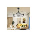 Senderpick - ventilateur de plafond 36' led avec illumination et télécommande, 3 couleurs graduables, ... Senderpick - ventilateur de plafond 36' led avec illumination et télécommande, 3 couleurs graduables, ...