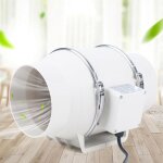 Ventilateur tubulaire - diamtre : 95 mm - 145 mm - 220 v - pour bureau, salle de bain, hall, chambre ...