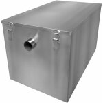 Séparateur de graisse 120 l commecial en acier inoxydable séparateur bac piège à graisse - sous evier ... Séparateur de graisse 120 l commecial en acier inoxydable séparateur bac piège à graisse - sous evier ...