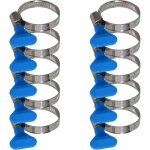 Serbia - lot de 10 colliers de serrage avec �crou papillon en acier inoxydable - collier de serrage avec ...