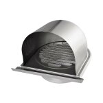 Serbia - 150mm grille aeration de ventilation inox, grille de hotte chemine ronde extrieur, grille ...